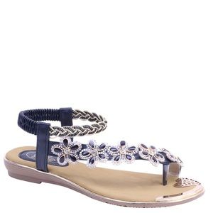 NEW Verano Rio Embellished Between The Toe Sandal